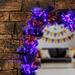 The Holiday Aisle® 9' Warm Light Garland in Indigo/Orange | 8 H x 108 W x 10 D in | Wayfair 75D510608A6948F18B075BBD762A2512