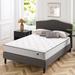 Queen Medium 10" Gel Mattress - Alwyn Home Eduarda Cooling Hybrid Mattress, Steel | 80 H x 60 W 10 D in Wayfair 98565225F8C04B92AD331692738FD771