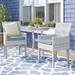 Lark Manor™ Aristidis Patio Dining Chair w/ Cushion Wicker/Rattan | 35 H x 23 W x 21 D in | Wayfair 4D0996EDAA97497099B17E17F15640AF