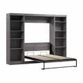 Wade Logan® Arlex Murphy Bed Wood in Gray | 83.625 H x 108.625 W x 18.2 D in | Wayfair D4606C585BD14B6EAEE0942D4515ECBB