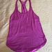 Lululemon Athletica Tops | Lulu Lemon Racerback Tank | Color: Pink | Size: 4