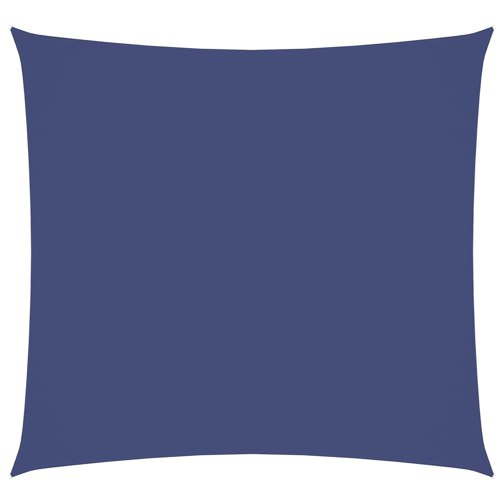 vidaXL Sonnensegel Oxford-Gewebe Quadratisch 5x5 m Blau Image