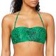 Seafolly Women's Bustier Bandeau Bikini Top, Jade, 8