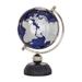 Juniper + Ivory 13 In. x 8 In. Coastal Globe Blue Ceramic - Juniper + Ivory 67792