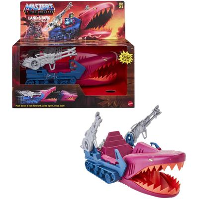 Mattel Spielzeug-Auto Masters of the Universe, Origins Land Shark bunt Kinder Ab 6-8 Jahren Altersempfehlung