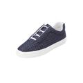 Women's The Bungee Slip On Sneaker by Comfortview in Denim Dot (Size 7 1/2 M)