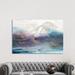 East Urban Home Harmony Beach by Blakely Bering - Wrapped Canvas Painting Print Metal in Blue/Gray/Indigo | 26 H x 40 W x 1.5 D in | Wayfair