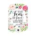 East Urban Home Do Not Fear for I Am w/ You, Isaiah 41:10 by Eden Printables - Wrapped Canvas Textual Art Print in Black/Green/Pink | Wayfair