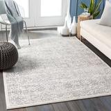 White 79 x 0.36 in Area Rug - DeSoto Oriental Gray/Ivory Area Rug Polypropylene Laurel Foundry Modern Farmhouse® | 79 W x 0.36 D in | Wayfair