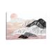 East Urban Home Marble Landscape I by Amini54 - Gallery-Wrapped Canvas Giclée Canvas | 8 H x 12 W x 0.75 D in | Wayfair