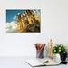 East Urban Home Low Angle View of a CaThedral, Notre Dame, Paris, Ile-De-France, France by Panoramic Images - Wrapped Canvas Photograph Print Canvas | Wayfair