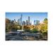 East Urban Home Manhattan Skyline Seen From Central Park, New York City, USA - Wrapped Canvas Print Canvas | 26" H x 40" W x 1.5" D | Wayfair