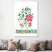 East Urban Home Christmas Berries I by Amanda Mcgee - Wrapped Canvas Graphic Art Print Metal in Green | 60 H x 40 W x 1.5 D in | Wayfair