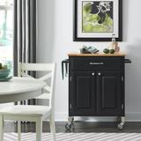Black Dolly Madison Pre and Serve Cart
