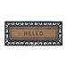 A1HC Natural Coir and Rubber Large Door Mat, Thick Durable Doormats for Indoor Outdoor Entrance
