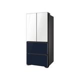 Samsung 17.3 cu. ft. Smart Kimchi & Specialty 4-Door French Door Refrigerator in White/Blue | 73 H x 31.75 W x 31.25 D in | Wayfair RQ48T94B277