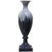 Canora Grey Matina 34" Metal Floor Vase Metal in Blue/Gray | 34 H x 10 W x 10 D in | Wayfair 68155353BE7A44E8843FB025F0DC0D9B