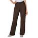 Plus Size Women's Perfect Relaxed Cotton Jean by Woman Within in Chocolate (Size 44 WP)