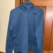 Under Armour Tops | Blue Under Armour Hoodie | Color: Blue/Red | Size: L