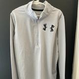 Under Armour Shirts & Tops | Boys Under Armour Loose Zip Pullover Jacket Ylg | Color: Gray | Size: Lb