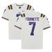 Leonard Fournette LSU Tigers Autographed Nike White Game Jersey