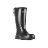 Dryshod Mudslinger Hi Gusset Premium Rubber Farm Boot - Men's Black/Grey 12 MDG-MH-BK-012