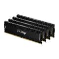 Kingston FURY Renegade 64 GB (4 x 16 GB) 3600 MHz DDR4 CL16 Desktop Memory Kit of 4 KF436C16RB1K4/64