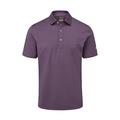 Oscar Jacobson Mens Polo Shirt Short Sleeve Collared Plum XXL