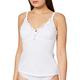 Pour Moi? Women's Castaway Underwired Halter Tankini Top, White (White), 38DD (Manufacturer Size:38DD)