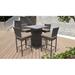River Brook 5-Piece Bar Set w/ Aluminum Frame Material and Wicker Outer Material kathy ireland Homes & Gardens by TK Classics | Outdoor Furniture | Wayfair