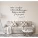 VWAQ Before I Formed You in the Womb I Knew You Wall Decal Vinyl | 13.5 H x 22 W in | Wayfair #2BEFOREIFORMEDYOUBLK