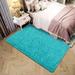 Blue/Green 90 x 60 x 1.2 in Living Room Area Rug - Blue/Green 90 x 60 x 1.2 in Area Rug - Mercer41 Super Soft Fluffy Area Rugs For Bedroom Living Room Shaggy Floor Carpets Shag Christmas Rug For Girls Boys Furry Home Decorative Rugs | Wayfair