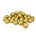 32ct Vegas Gold Shatterproof Shiny Christmas Ball Ornaments 3.25"