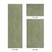 Lux Collectionis Bath Mat Rug 3 Piece Set (20" x 20" | 21" x 34" | 20" x 60") by Better Trends in Sage