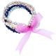 Valero Pearls - Perlen-Armband Satin Süßwasser-Zuchtperle in Pink Ketten Damen