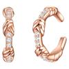 Glanzstücke München Ohrklemme Sterling Silber Zirkonia in Roségold 2,7 mm Damen