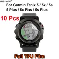 Protecteur d'écran pour montre intelligente de sport Garmin Fenix 5 5x 5s Plus Film TPU souple à