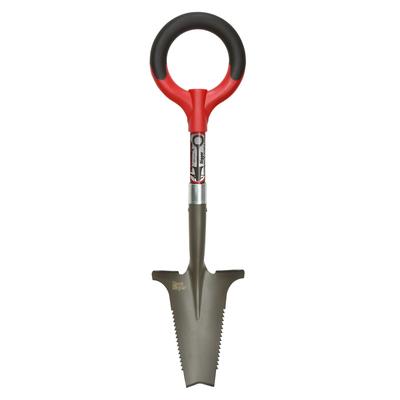 Radius Garden Root Slayer Mini-Digger Shovel, Red