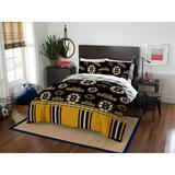 NHL Boston Bruins Rotary 5 Piece Queen Bed in a Bag Set