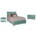 Birch Lane™ Deitrich Platform 3 Piece Bedroom Set in Green | Twin | Wayfair 84851CD01CBA4B3FB91415EBF32D4E2F