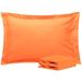 Charlton Home® Miyah Envelope Sham Polyester in Orange | 20 H x 36 W in | Wayfair 2BEE3F698AD64BC68052068940D01BD1