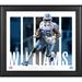 Javonte Williams North Carolina Tar Heels Framed 15" x 17" Player Panel Collage