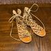 American Eagle Outfitters Shoes | American Eagle Gladiator Sandals | Color: Tan | Size: 9