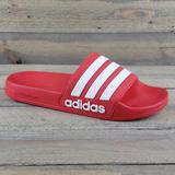 Adidas Shoes | Adidas Adilette Shower Post Swim Slides Sandals | Color: Red/White | Size: Various