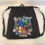 Disney Accessories | Disney Cinch Sack Backpack | Color: Black | Size: Os