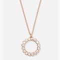 Kate Spade Jewelry | Kate Spade Crystal Circle Pendant Necklace | Color: Gold | Size: Os