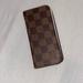 Louis Vuitton Accessories | Louis Vuitton Damier Ebene Iphone 7 Folio Case | Color: Brown | Size: Iphone 7