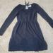 Anthropologie Dresses | Anthro Saturday Sunday Gray Embroider Ellie Dress | Color: Blue/Gray | Size: S