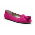 Coach Shoes | Coach Deedra Pink Suede Tassel Flats | Color: Pink | Size: 6.5
