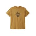 Men's Big & Tall NFL® Team Logo T-Shirt by NFL in New Orleans Saints (Size 5XL)